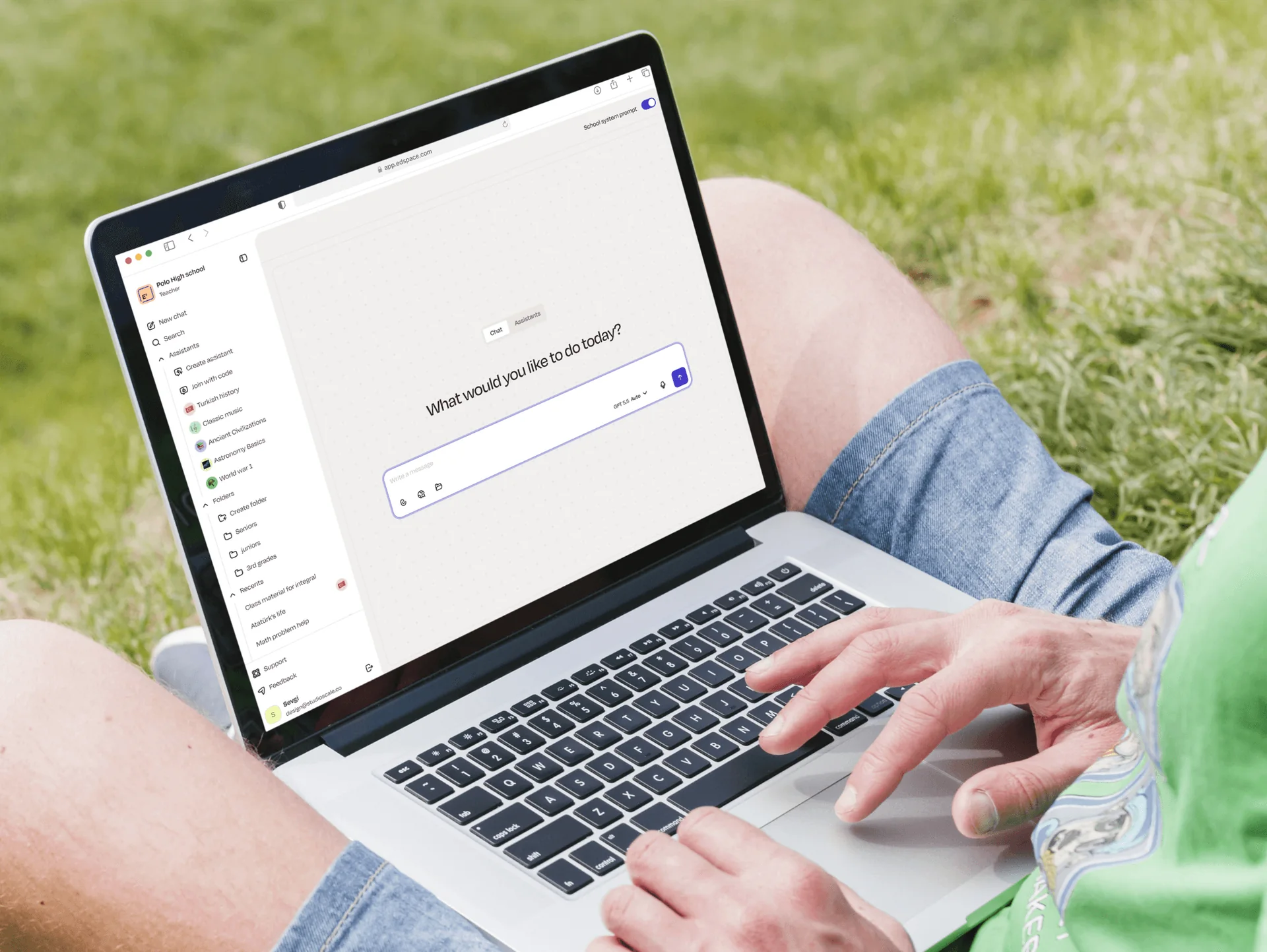 AI platform for schools platform for students, teachers and school administrators
